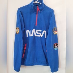 Chemistry Blue Unisex Size Medium NASA Columbia Pullover
